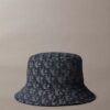 Chapéu de pescador com jacquard Monogram em toda a superfície Chapéu de pescador com jacquard Monogram em toda a superfície