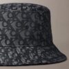 Chapéu de pescador com jacquard Monogram em toda a superfície Chapéu de pescador com jacquard Monogram em toda a superfície