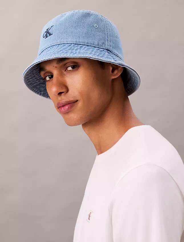 Chapéu de pescador em Denim com Monogram Chapéu de pescador em Denim com Monogram