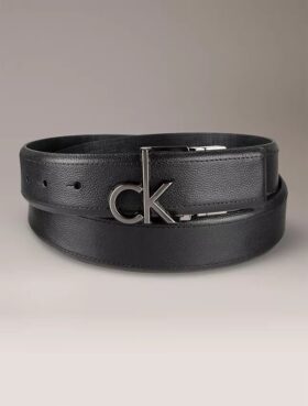 Cinto reversível com placa com logótipo Monogram Cinto reversível com placa com logótipo Monogram