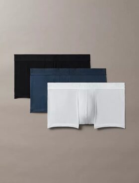 CK Black Conjunto de 3 Low Rise Trunks
