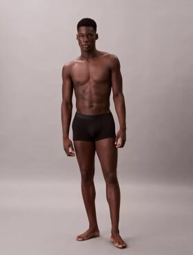 CK Black Conjunto de 3 Low Rise Trunks