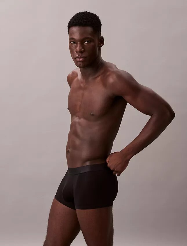 CK Black Conjunto de 3 Low Rise Trunks CK Black Conjunto de 3 Low Rise Trunks