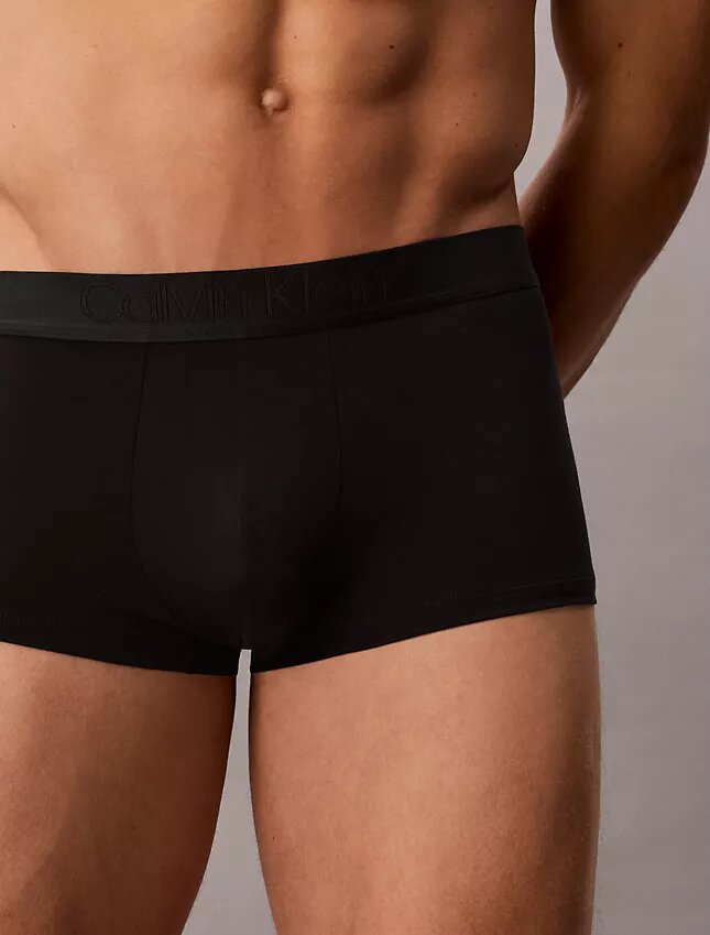 CK Black Conjunto de 3 Low Rise Trunks CK Black Conjunto de 3 Low Rise Trunks