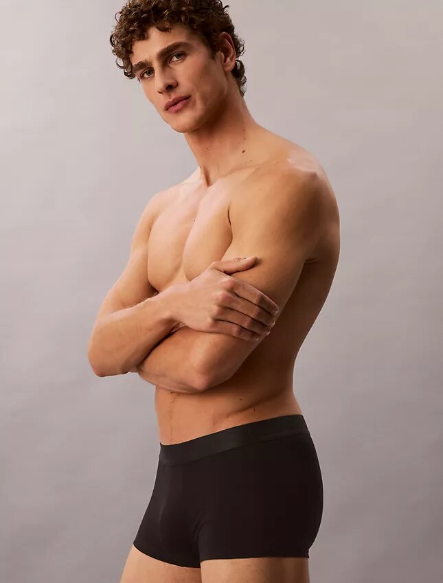 CK Black Conjunto de 3 Low Rise Trunks CK Black Conjunto de 3 Low Rise Trunks