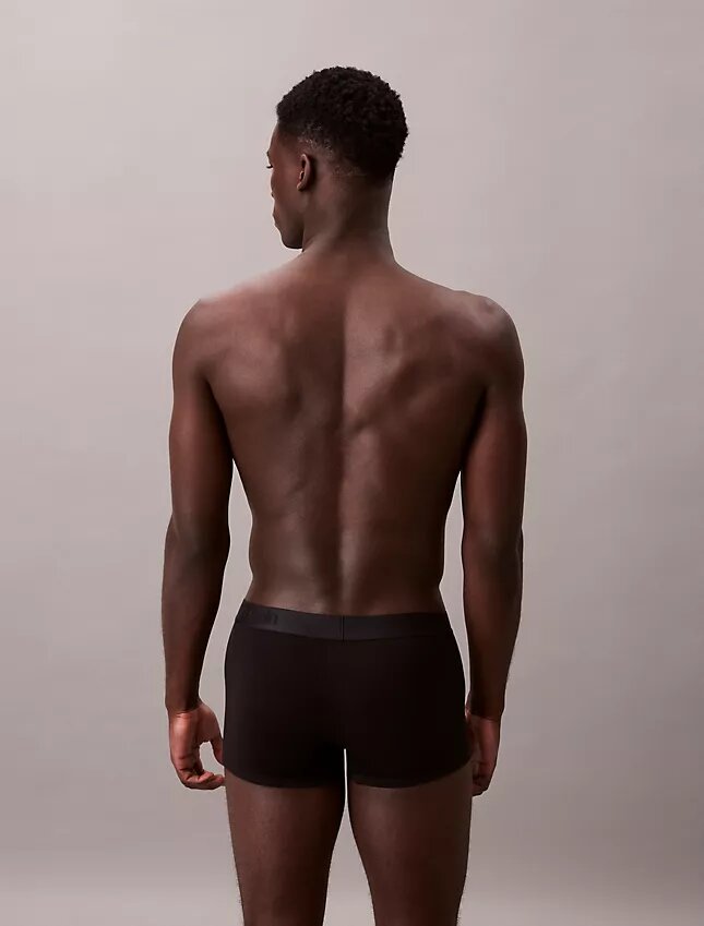 CK Black Conjunto de 3 Low Rise Trunks CK Black Conjunto de 3 Low Rise Trunks