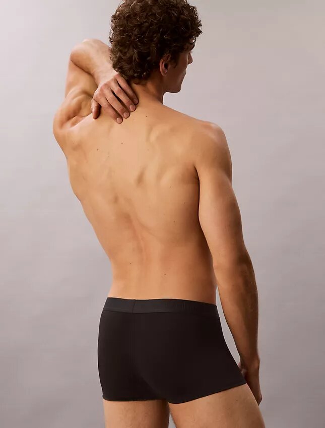 CK Black Conjunto de 3 Low Rise Trunks CK Black Conjunto de 3 Low Rise Trunks