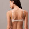 CK Black Renda Floral Unlined Balconette CK Black Renda Floral Unlined Balconette