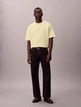 Ckj Camiseta Descontraída com Logotipo Gráfico