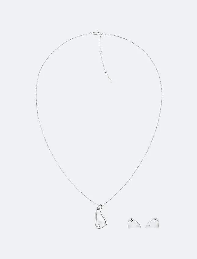 Colar com forma orgânica minimalista Colar com forma orgânica minimalista