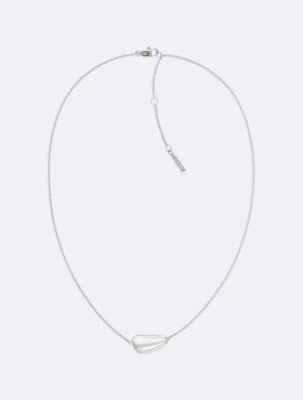 Colar com pingente em forma de gota