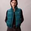 Colete acolchoado com Monogram em nylon