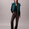 Colete acolchoado com Monogram em nylon