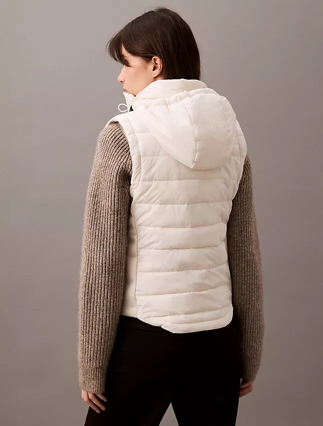 Colete acolchoado de nylon Colete acolchoado de nylon