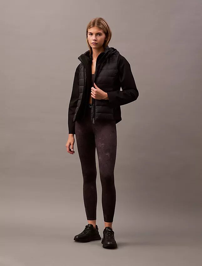 Colete acolchoado de nylon Colete acolchoado de nylon