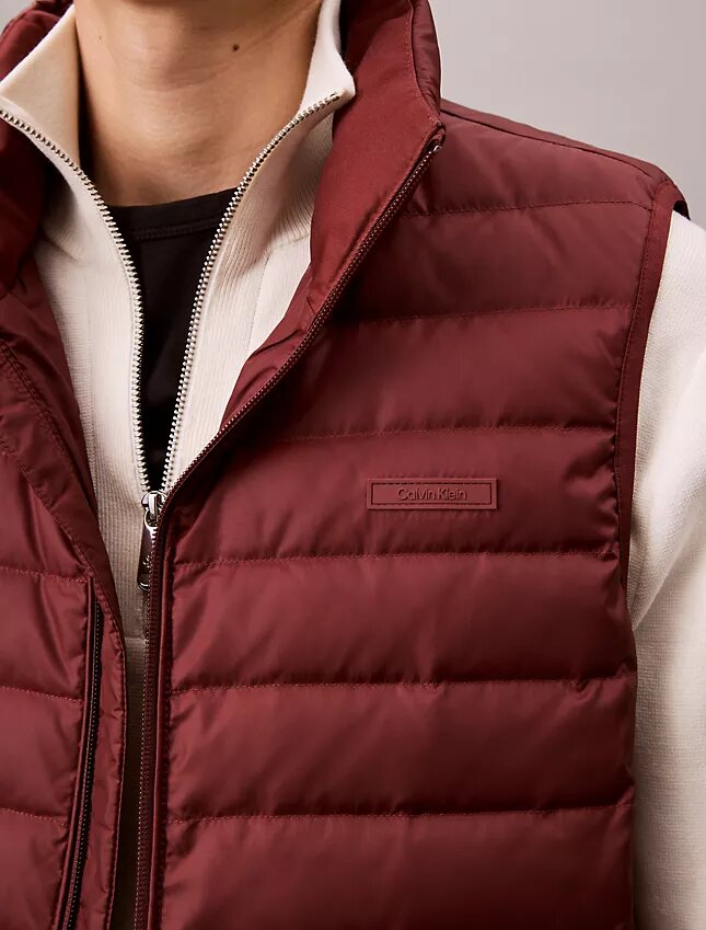 Colete acolchoado de nylon Colete acolchoado de nylon