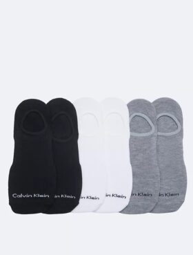 Conjunto básico de 6 pares de meias interiores