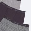Conjunto de 2 Boxers justos de algodão Cotton Stretch com logótipo para meninos Conjunto de 2 Boxers justos de algodão Cotton Stretch com logótipo para meninos