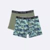 Conjunto de 2 Boxers justos em algodão Cotton Stretch para meninos Conjunto de 2 Boxers justos em algodão Cotton Stretch para meninos