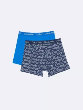 Conjunto de 2 Boxers justos em algodão Cotton Stretch para meninos