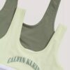 Conjunto de 2 Bralettes com logótipo em arco Conjunto de 2 Bralettes com logótipo em arco