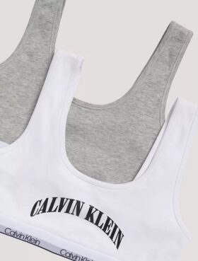 Conjunto de 2 Bralettes com logótipo em arco