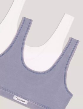 Conjunto de 2 Bralettes desbotadas para meninas