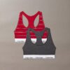 Conjunto de 2 bralettes Unlined em algodão e Modal da Icon