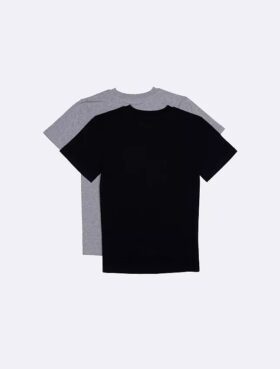 Conjunto de 2 T-shirts de algodão para meninos