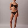 Conjunto de 3 Bikinis de cintura baixa com renda e logótipo Icon