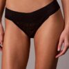 Conjunto de 3 Bikinis de cintura baixa com renda e logótipo Icon