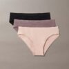 Conjunto de 3 bikinis de cintura média Bonded Flex Conjunto de 3 bikinis de cintura média Bonded Flex