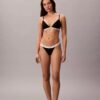 Conjunto de 3 biquínis de fio dental em malha elástica de Cotton Stretch