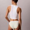 Conjunto de 3 biquínis de fio dental em malha elástica de Cotton Stretch