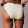Conjunto de 3 biquínis de fio dental em malha elástica de Cotton Stretch