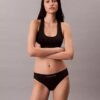 Conjunto de 3 biquínis sem costuras em Microfiber com canelado Conjunto de 3 biquínis sem costuras em Microfiber com canelado