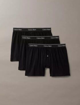 Conjunto de 3 boxers de malha Cotton Classics