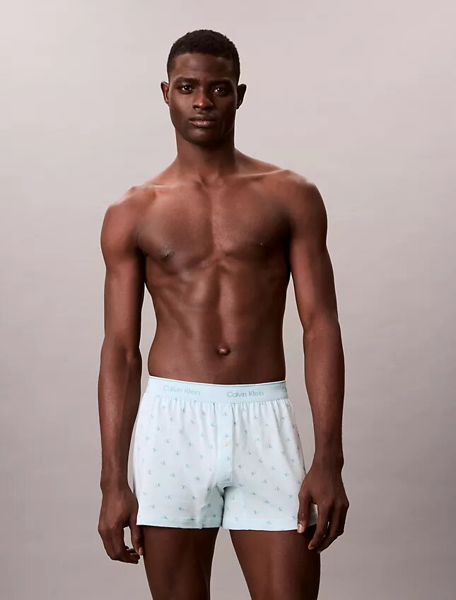 Conjunto de 3 boxers de malha Cotton Classics Conjunto de 3 boxers de malha Cotton Classics