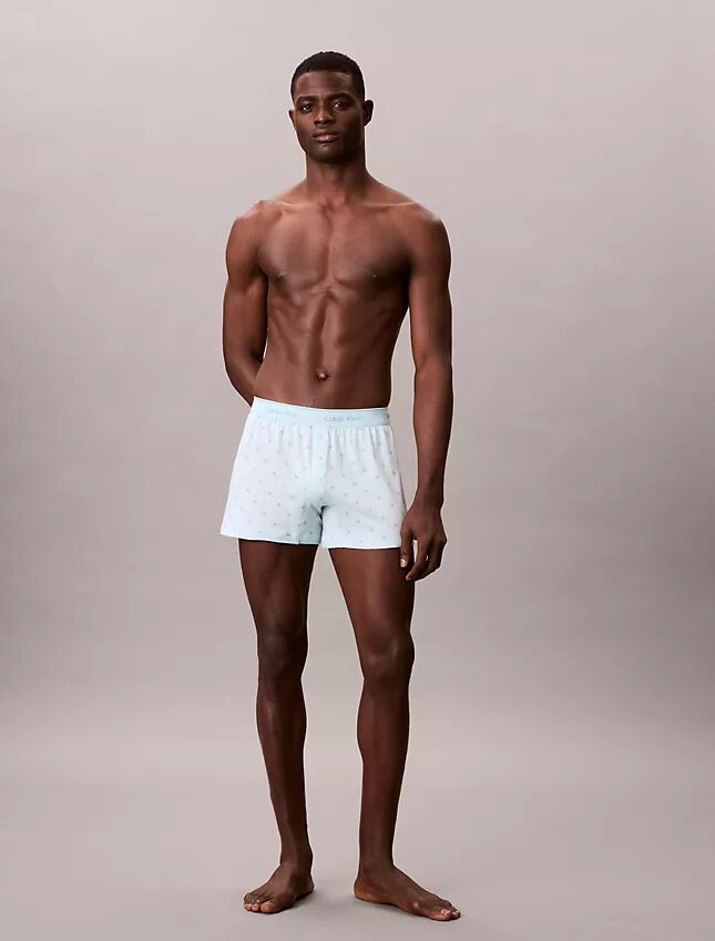 Conjunto de 3 boxers de malha Cotton Classics Conjunto de 3 boxers de malha Cotton Classics