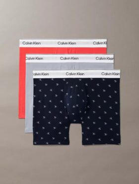 Conjunto de 3 Boxers Icon em algodão Cotton Stretch