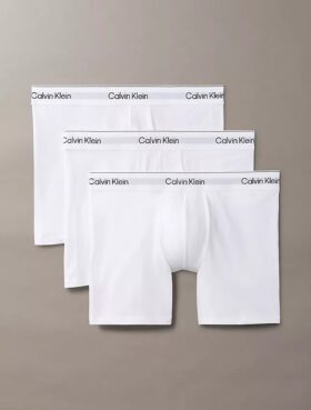 Conjunto de 3 Boxers Icon em algodão Cotton Stretch