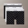 Conjunto de 3 Boxers Icon em algodão Cotton Stretch