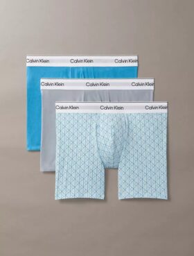 Conjunto de 3 Boxers Icon em algodão Cotton Stretch