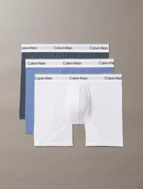 Conjunto de 3 Boxers Icon em algodão Cotton Stretch