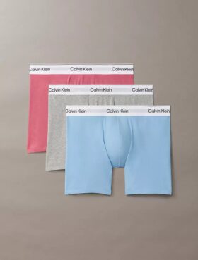Conjunto de 3 Boxers Icon em algodão Cotton Stretch