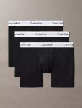 Conjunto de 3 Boxers Icon em algodão Cotton Stretch
