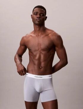 Conjunto de 3 Boxers Icon em algodão Cotton Stretch