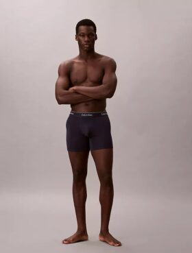 Conjunto de 3 Boxers Icon em algodão Cotton Stretch