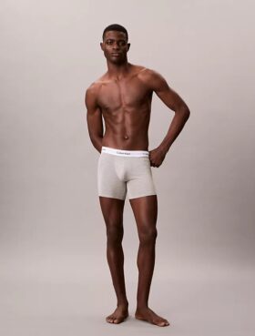 Conjunto de 3 Boxers Icon em algodão Cotton Stretch