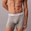 Conjunto de 3 Boxers Icon em algodão Cotton Stretch